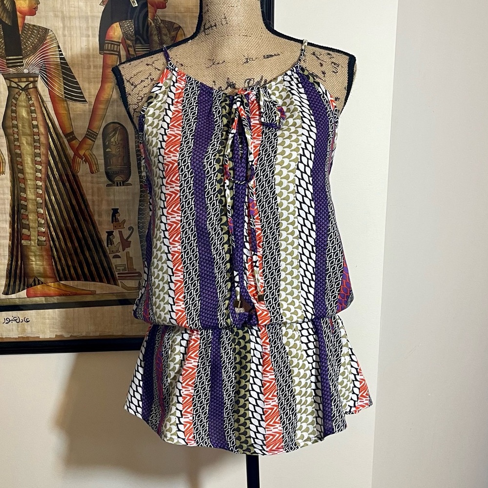 OndadeMar beach cover up mini dress size M